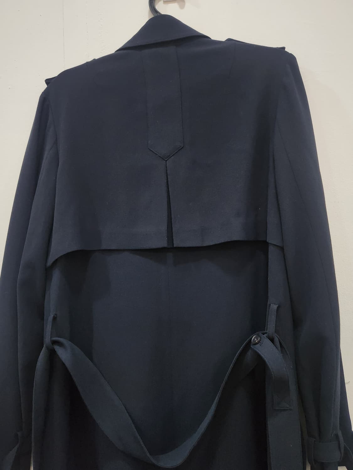 [66] 나인식스뉴욕 96 차르르 트렌치 코트 네이비 여성 66 상품이미지5