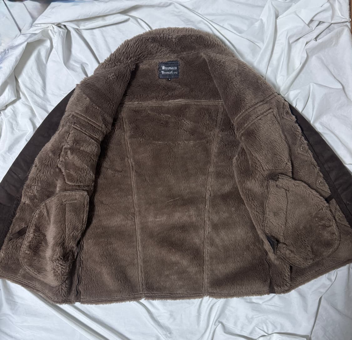 랭글러 스웨이드 퍼 레인지 코트 상품이미지3