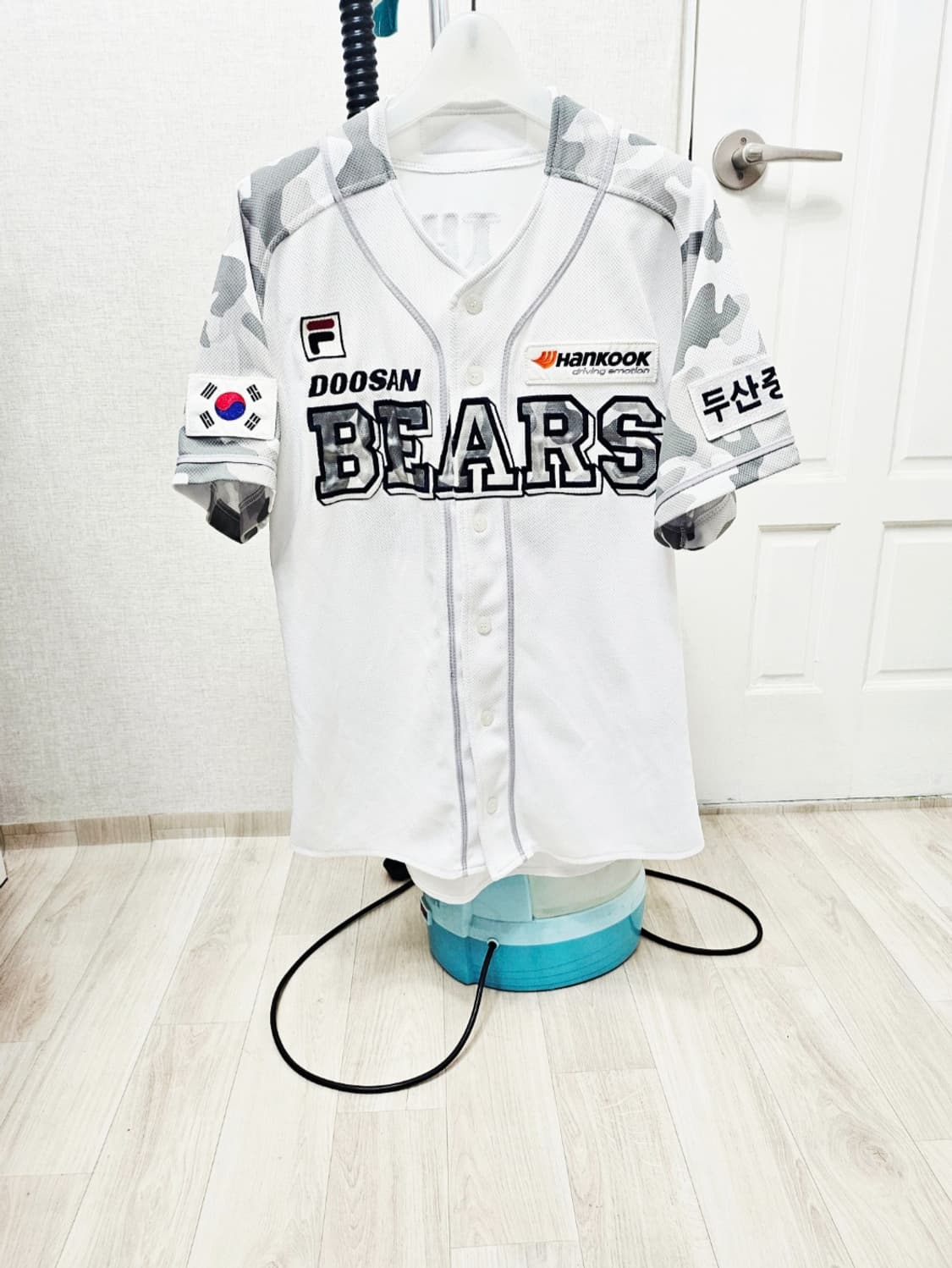 (100)L☆우주매물☆위팬 두산베어스 김재환 [밀리터리카모] 풀마킹유니폼 상품이미지1