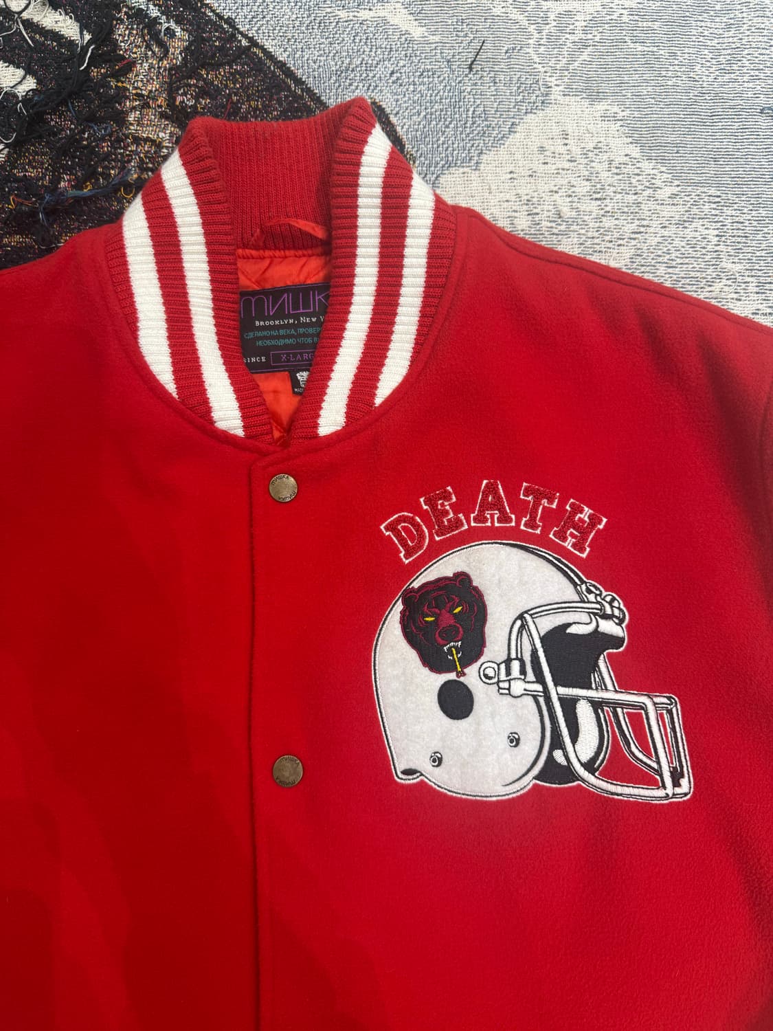 미시카 바시티 자켓 XL 상품이미지2