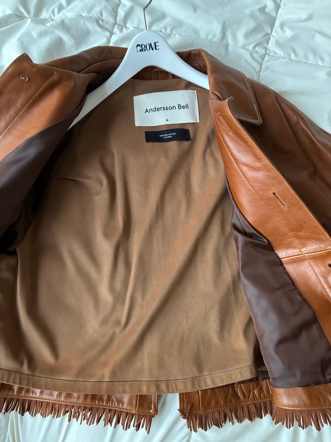 앤더슨벨 가죽 자켓 상품이미지3