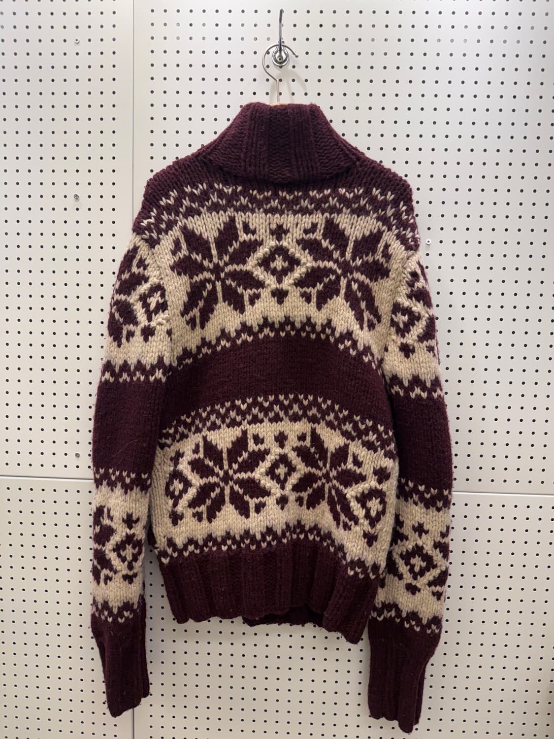 빈티지 패턴 스웨터 가디건 U86 상품이미지3