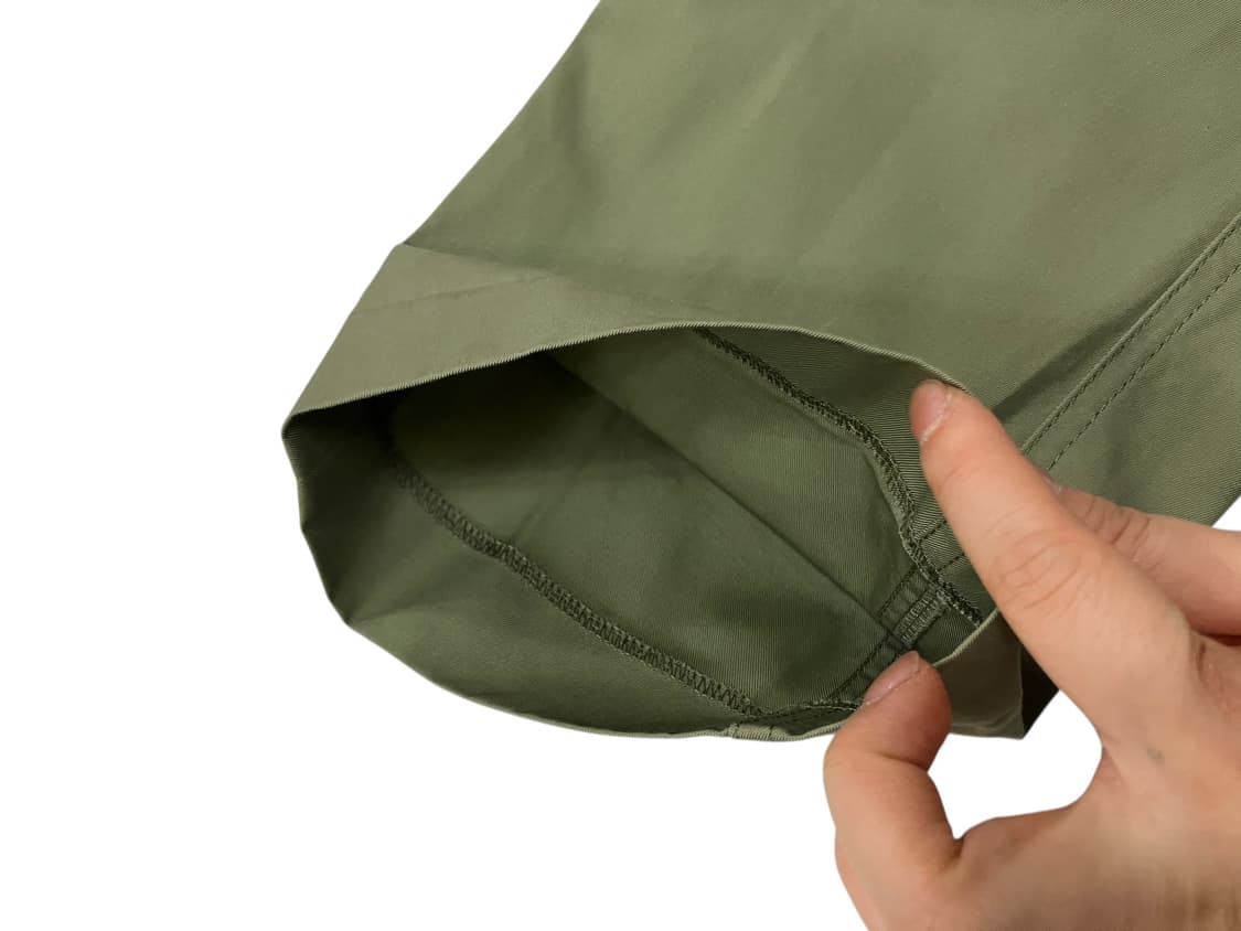 산드로 카키 스티치 팬츠 38 상품이미지6