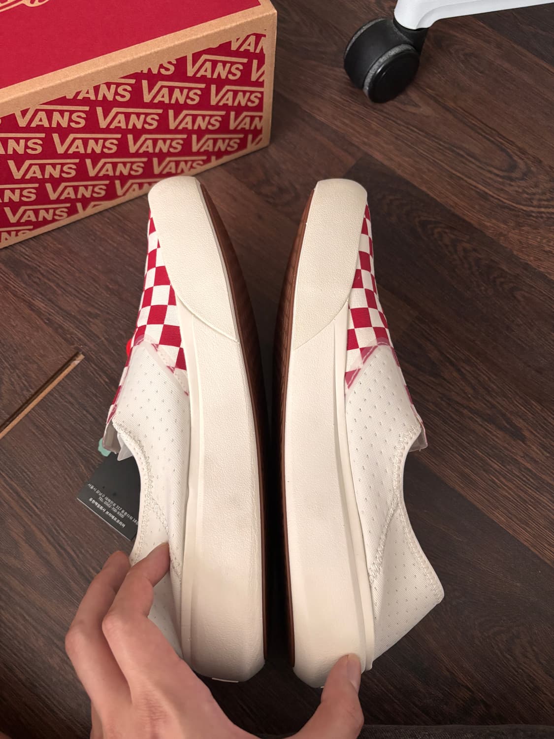 체커보드 감성 + 하루종일 편안함 | Vans Comfycush 295 상품이미지3