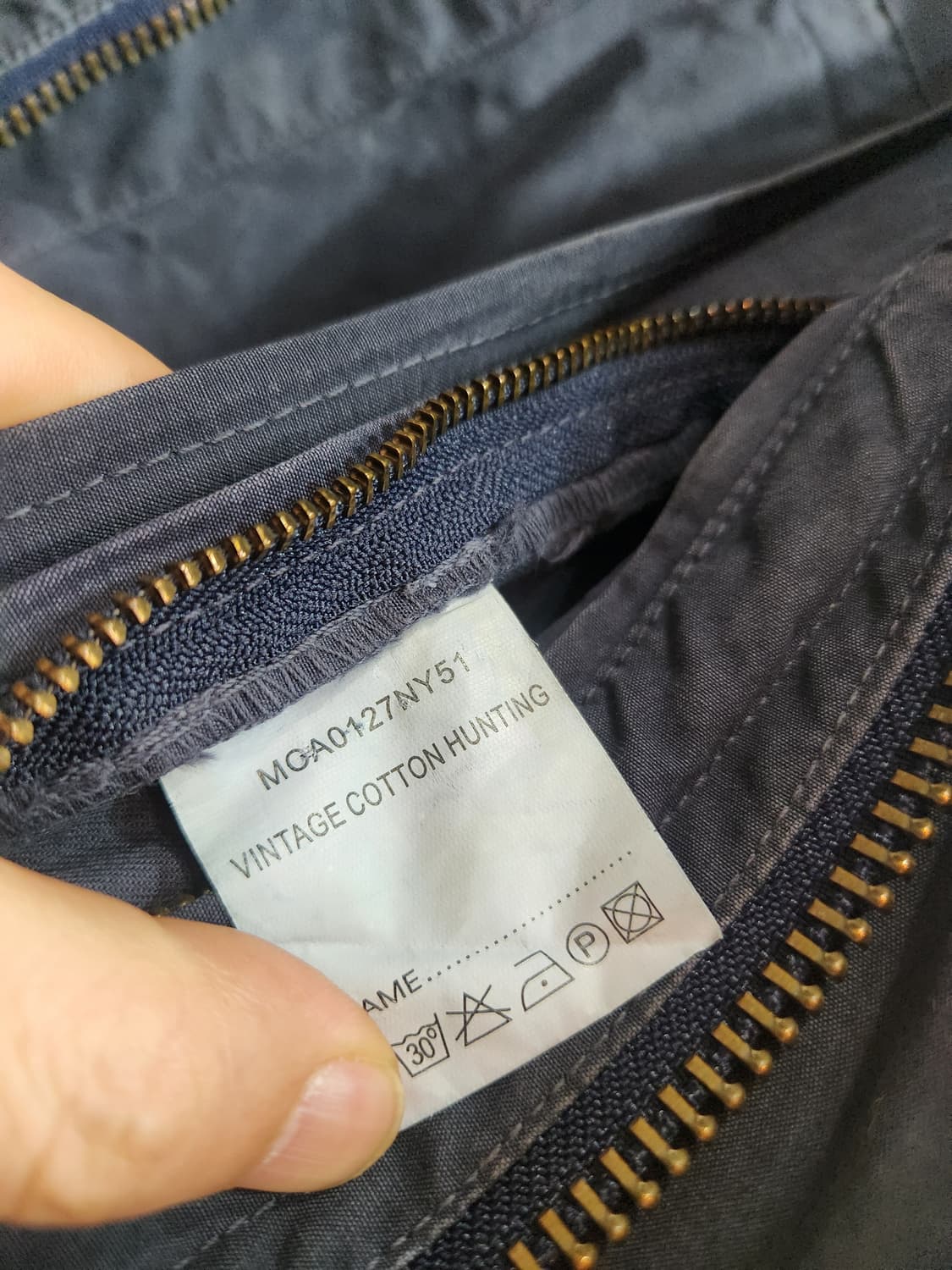 바버 × 토키토 멀티포켓 빈티지 코튼 헌팅자켓

 상품이미지10