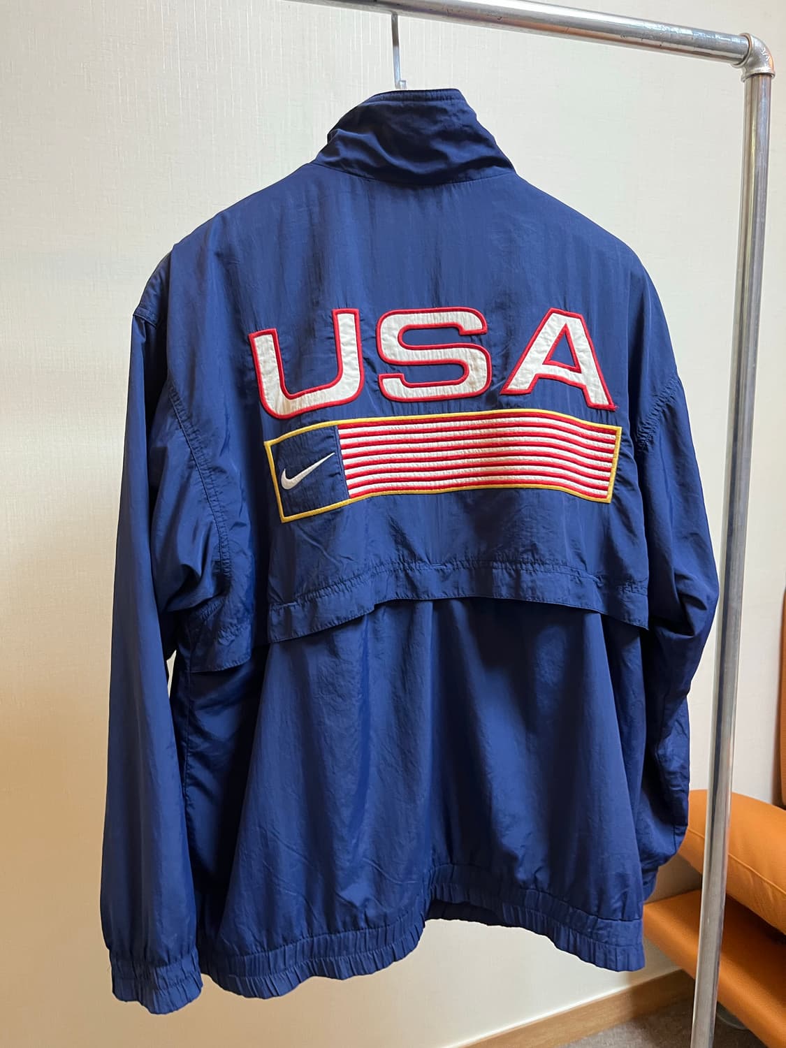 90s Nike Atlanta Olympic USA wind jacket 상품이미지3