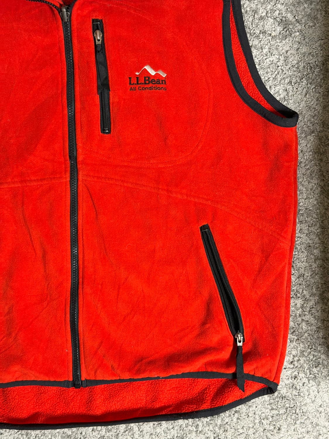 90s 엘엘빈 USA 플리스 베스트 상품이미지5