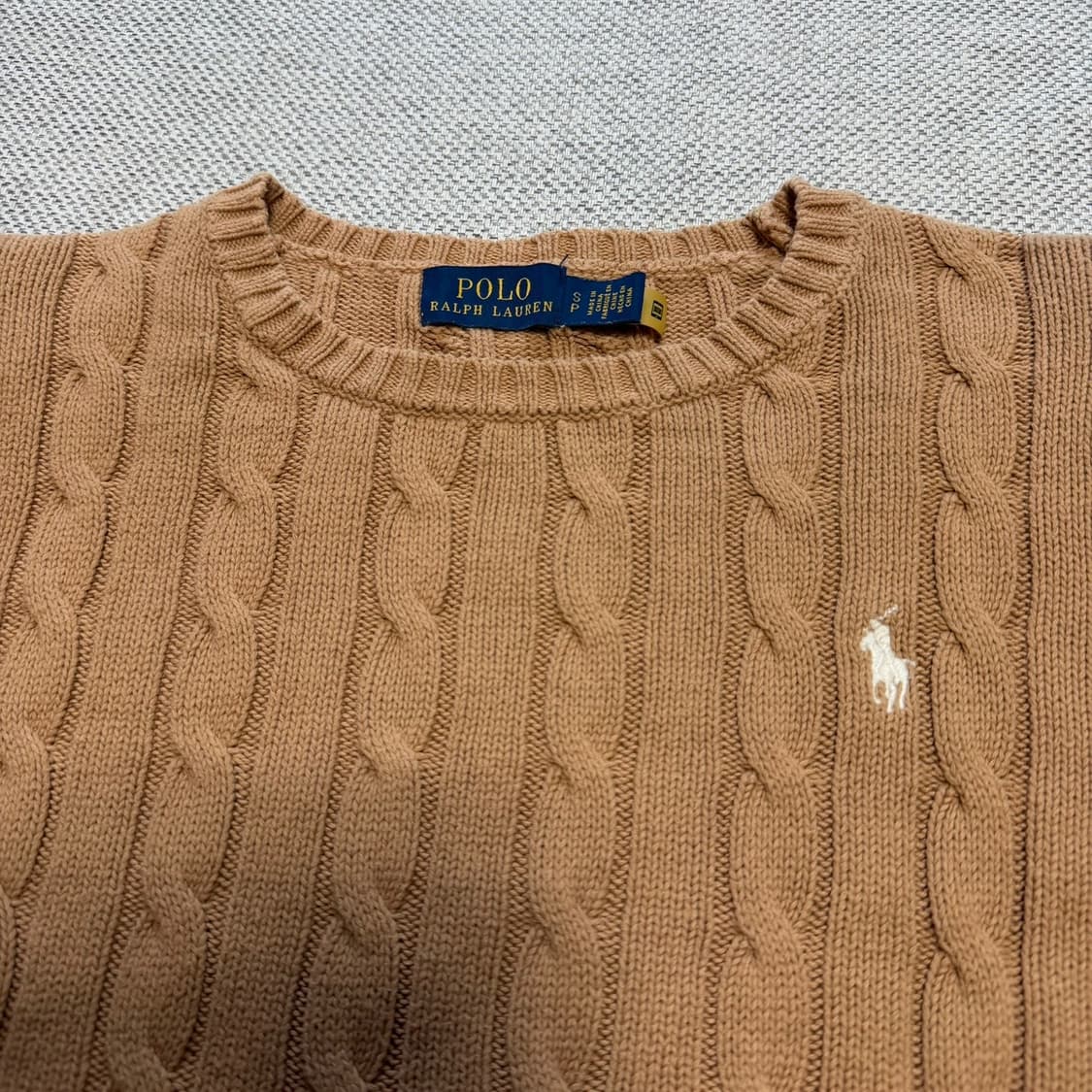 폴로 랄프로렌 라운드 케이블 니트 상품이미지2