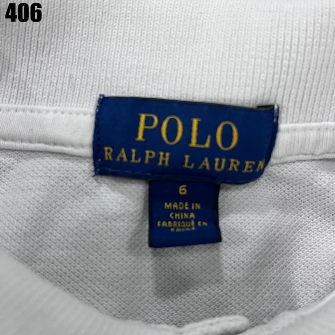 폴로 랄프로렌 키즈 화이트 반팔 상품이미지2