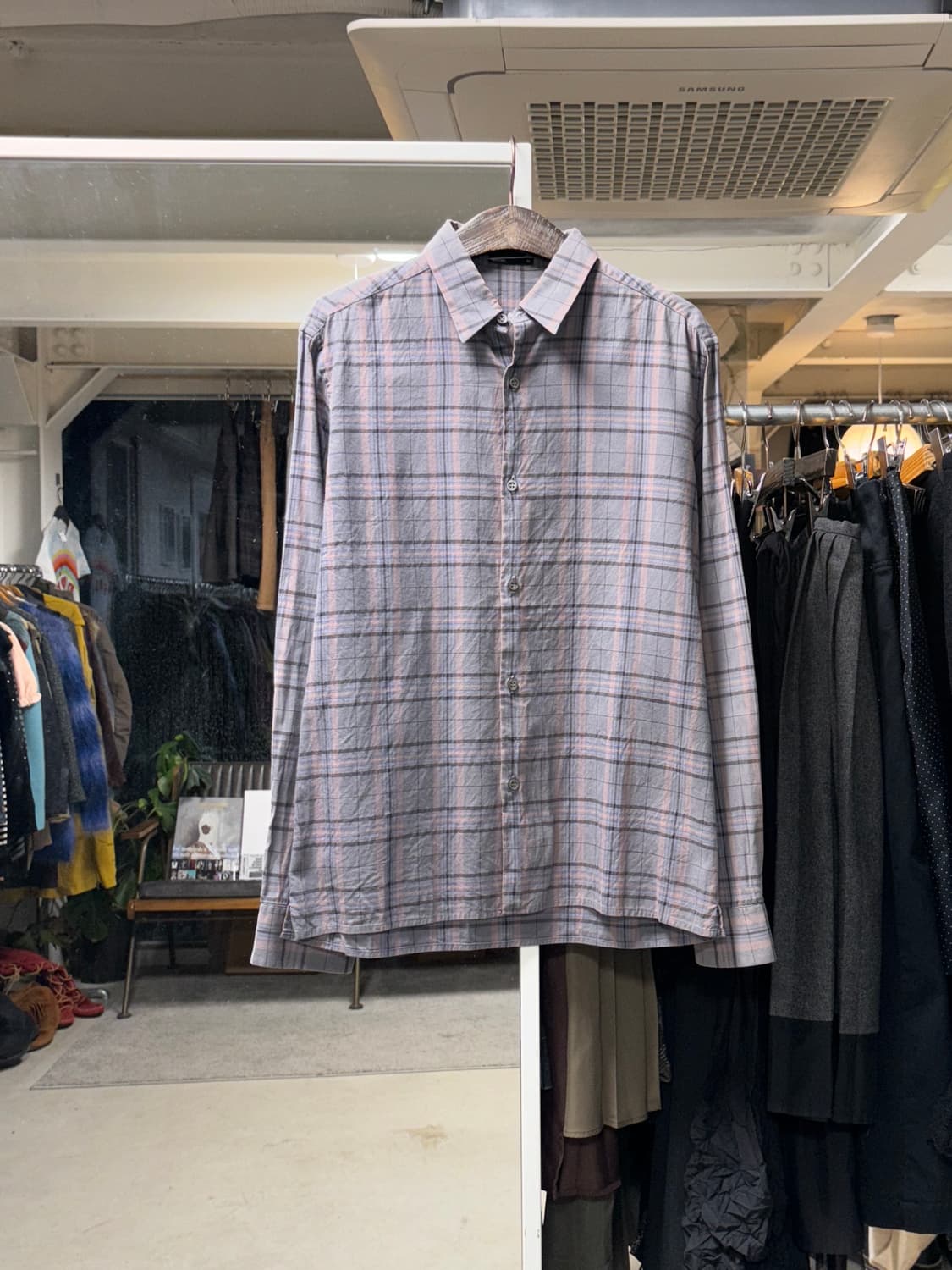 라드뮤지션 체크셔츠 상품이미지1