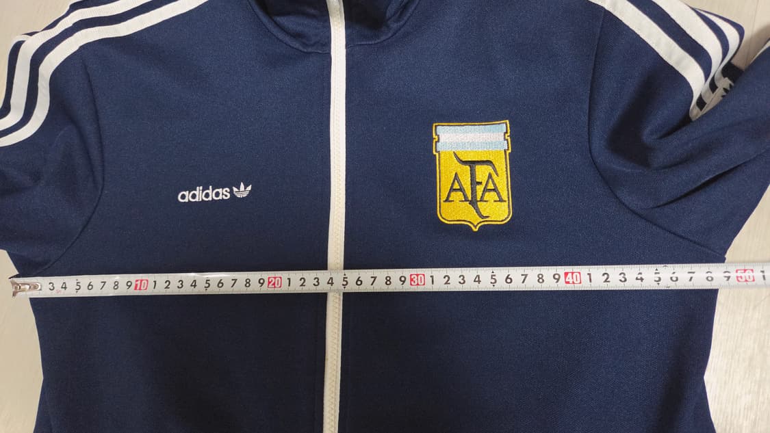 (착샷) 아디다스 아르헨티나 져지 트랙탑 메시 마라도나 상품이미지5