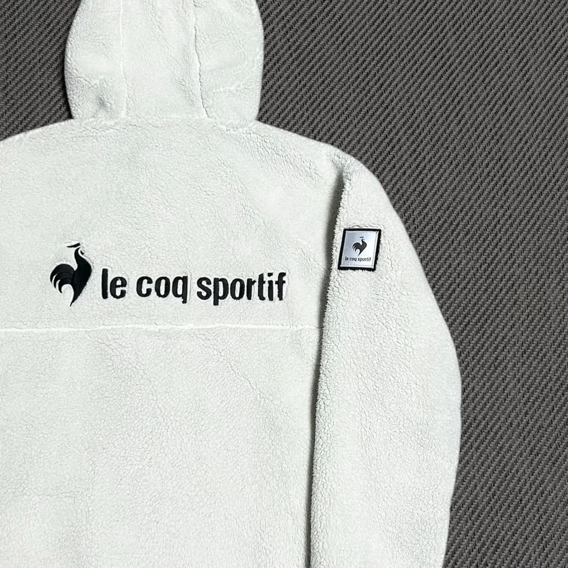 [M] lecoq 르꼬끄 쉐르파 리버시블 양면 후리스 점퍼 상품이미지3