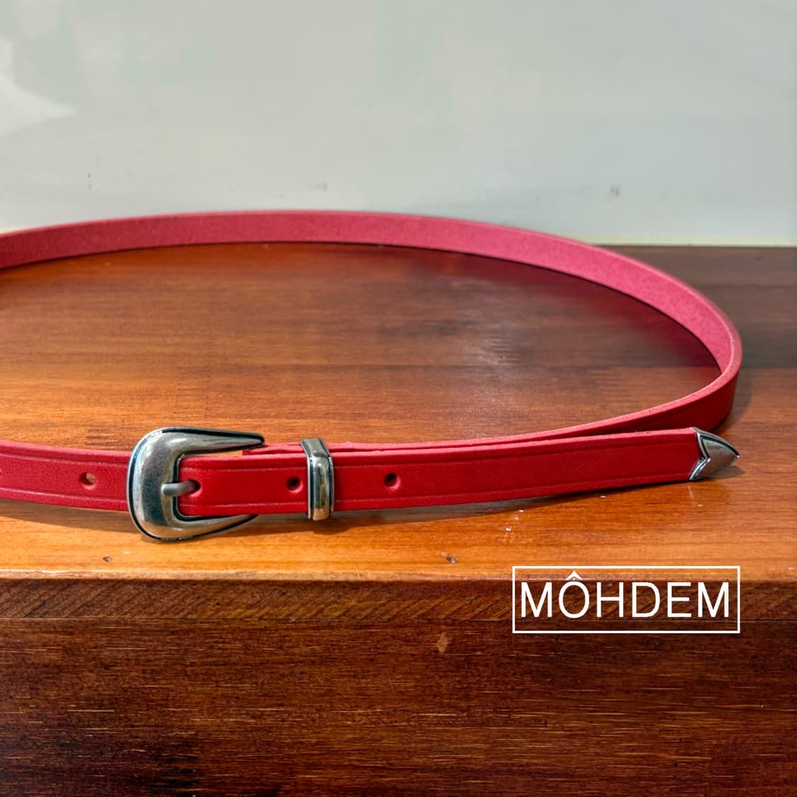 [Uinsex]미니멀 볼륨 웨스턴 슬림 벨트 상품이미지9