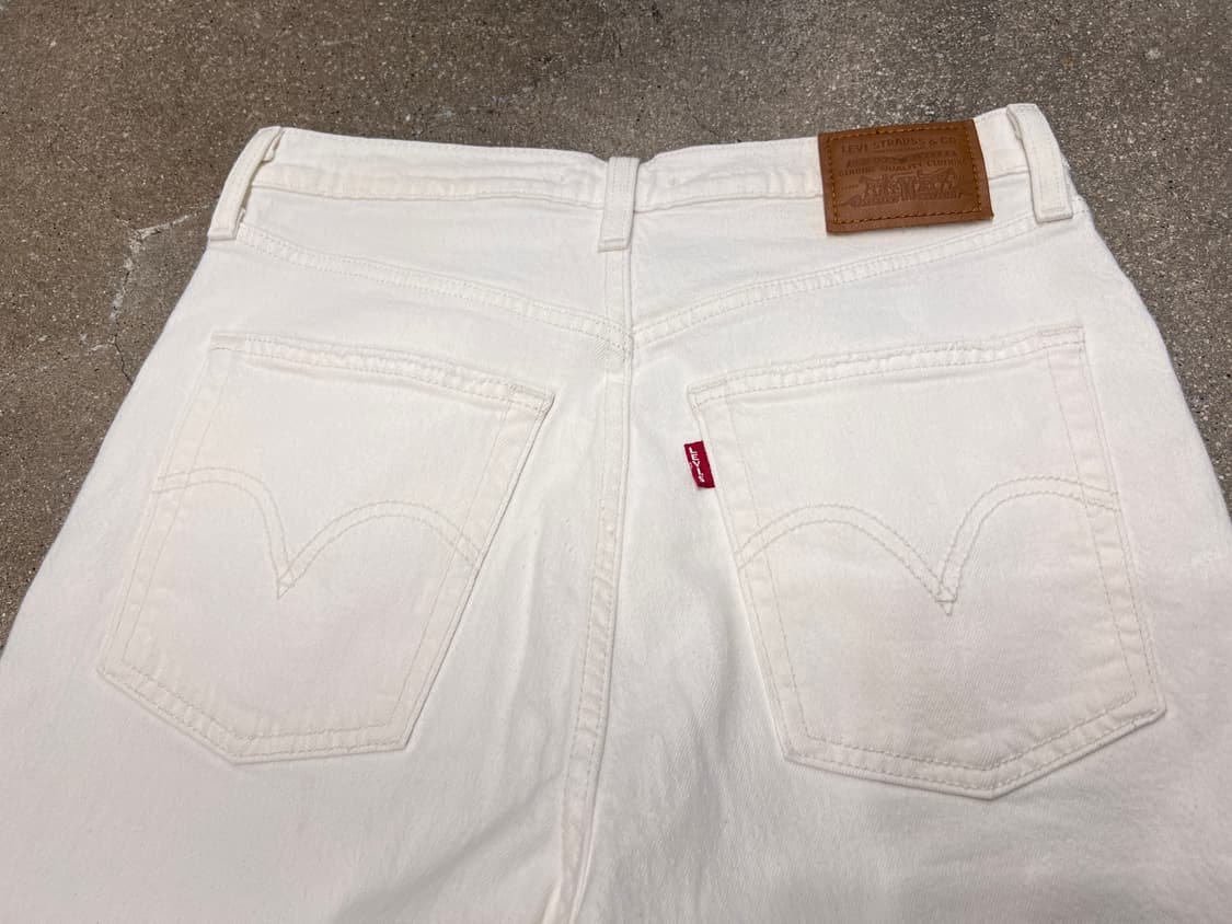 리바이스 립케이지 스트레이트 화이트진 상품이미지6