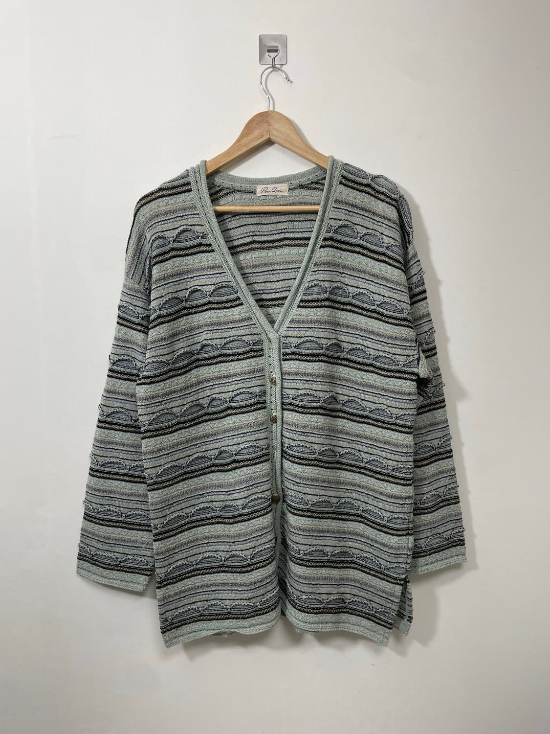 일본 빈티지 케이블 니트 Free - K31 상품이미지1