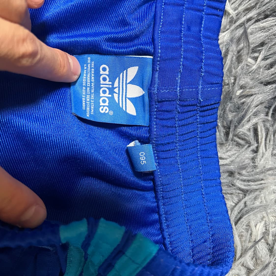 아디다스 블루 트레이닝 팬츠 95 상품이미지4