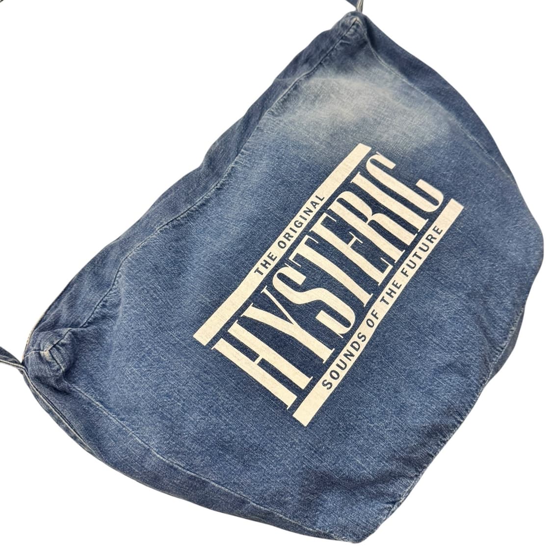 히스테릭글래머 x H.UNIT 데님 숄더백 블루 상품이미지4