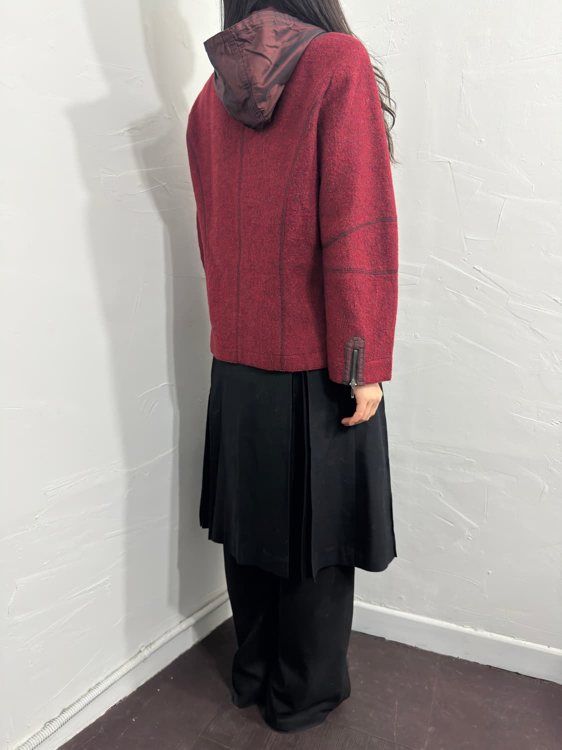 diberry design hood twoway jacket 상품이미지5