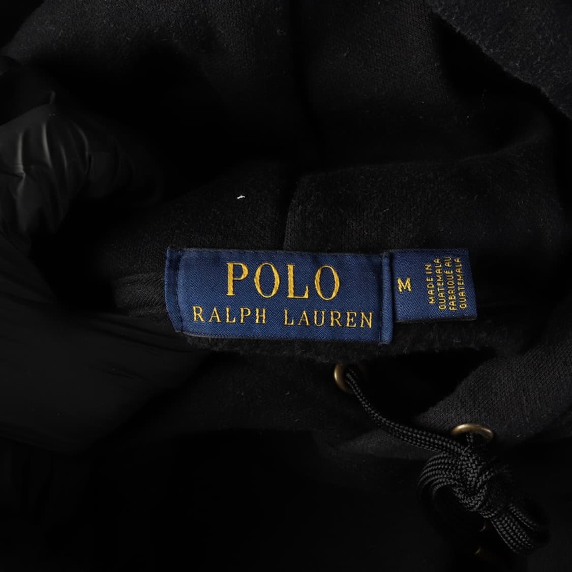 폴로 랄프로렌 라이더 자켓 베어 플리스 후드티 블랙 M 상품이미지5