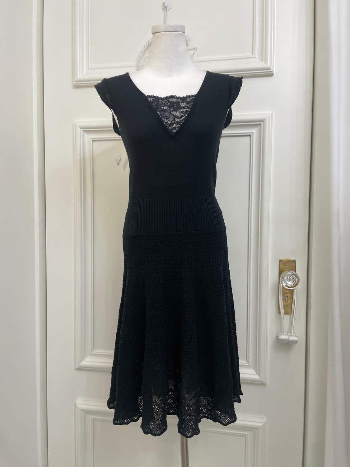 black lace point crochet knit opc 상품이미지1