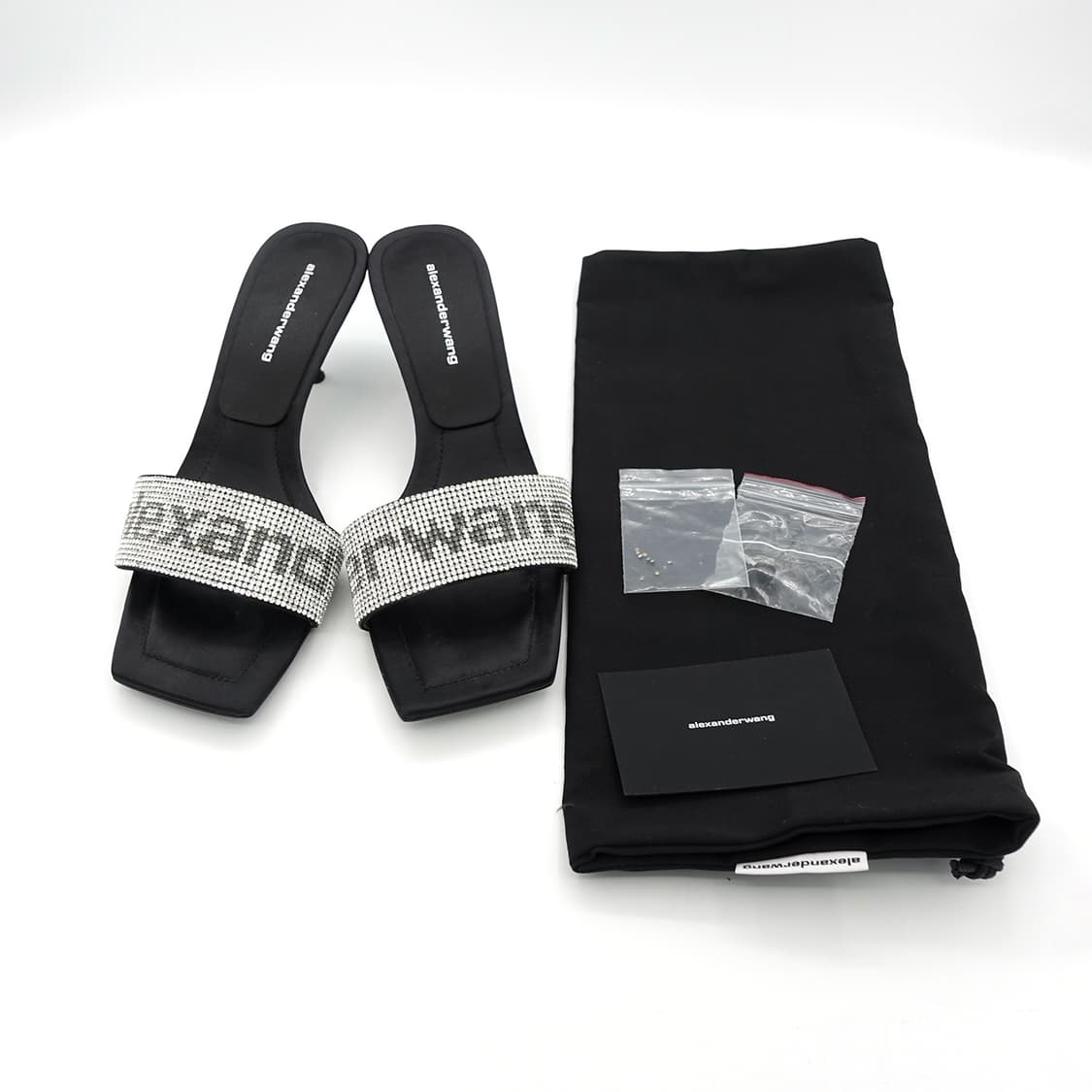 AlexanderWang 알렉산더왕 제시 크리스탈슬라이드 샌들힐, 37 상품이미지2