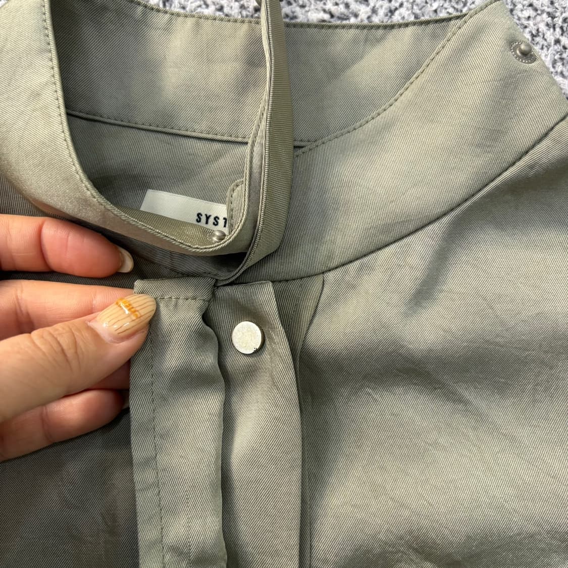 82-94 시스템 한섬 셔츠 자켓 0428J 상품이미지4