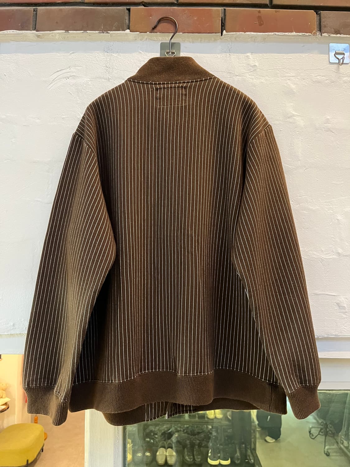 Takeo Kikuchi 브라운 스트라이프 블루종 자켓 3 상품이미지8