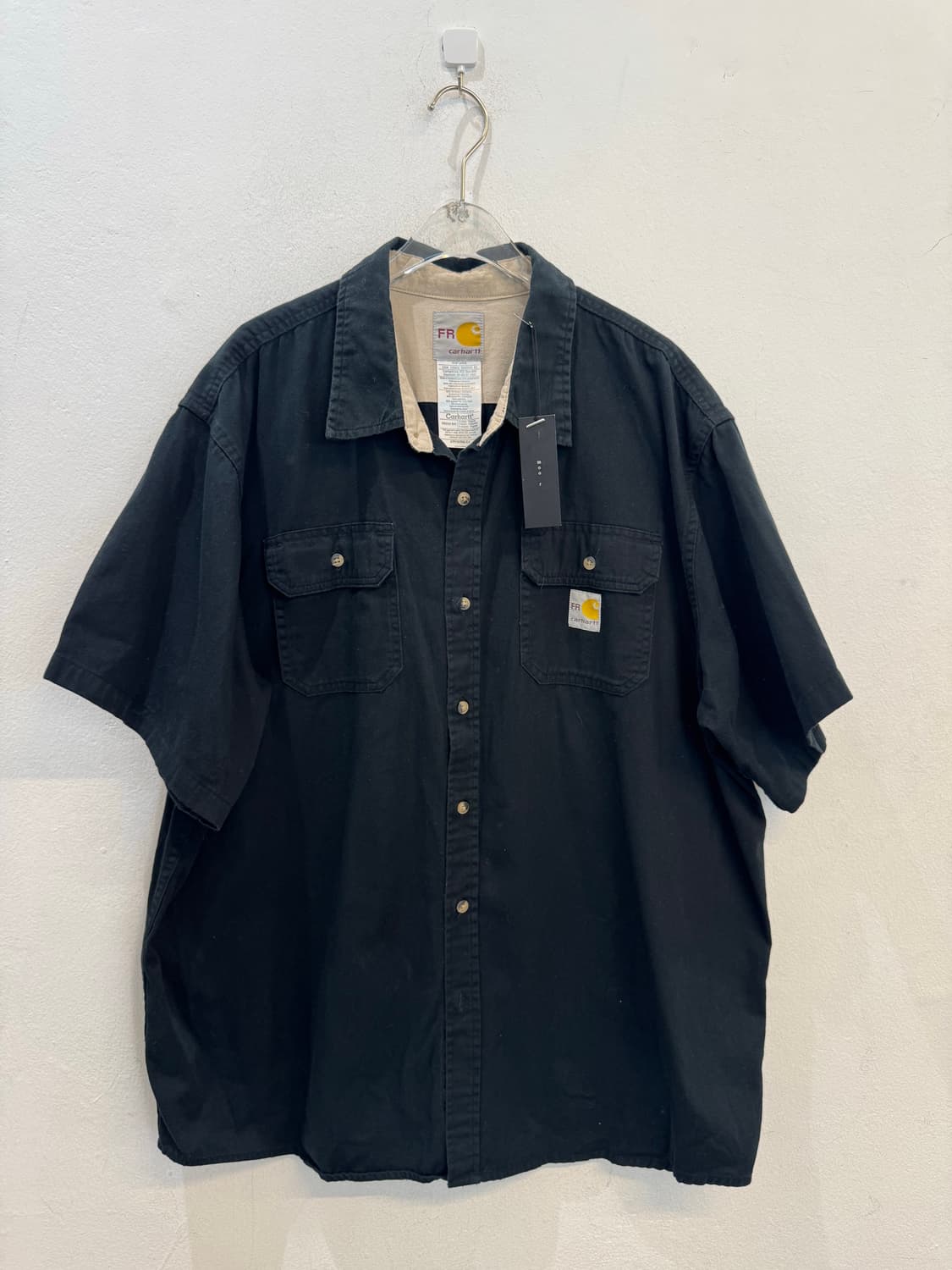 Carhartt FR black cotton shirt 상품이미지1