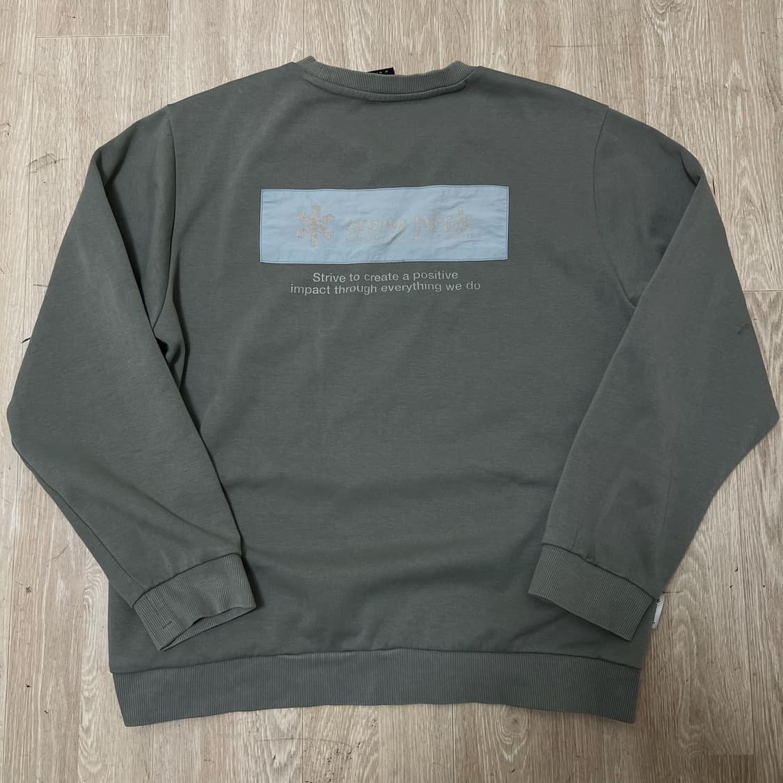 스노우피크 리플렉티브 맨투맨 XXL/110  상품이미지4