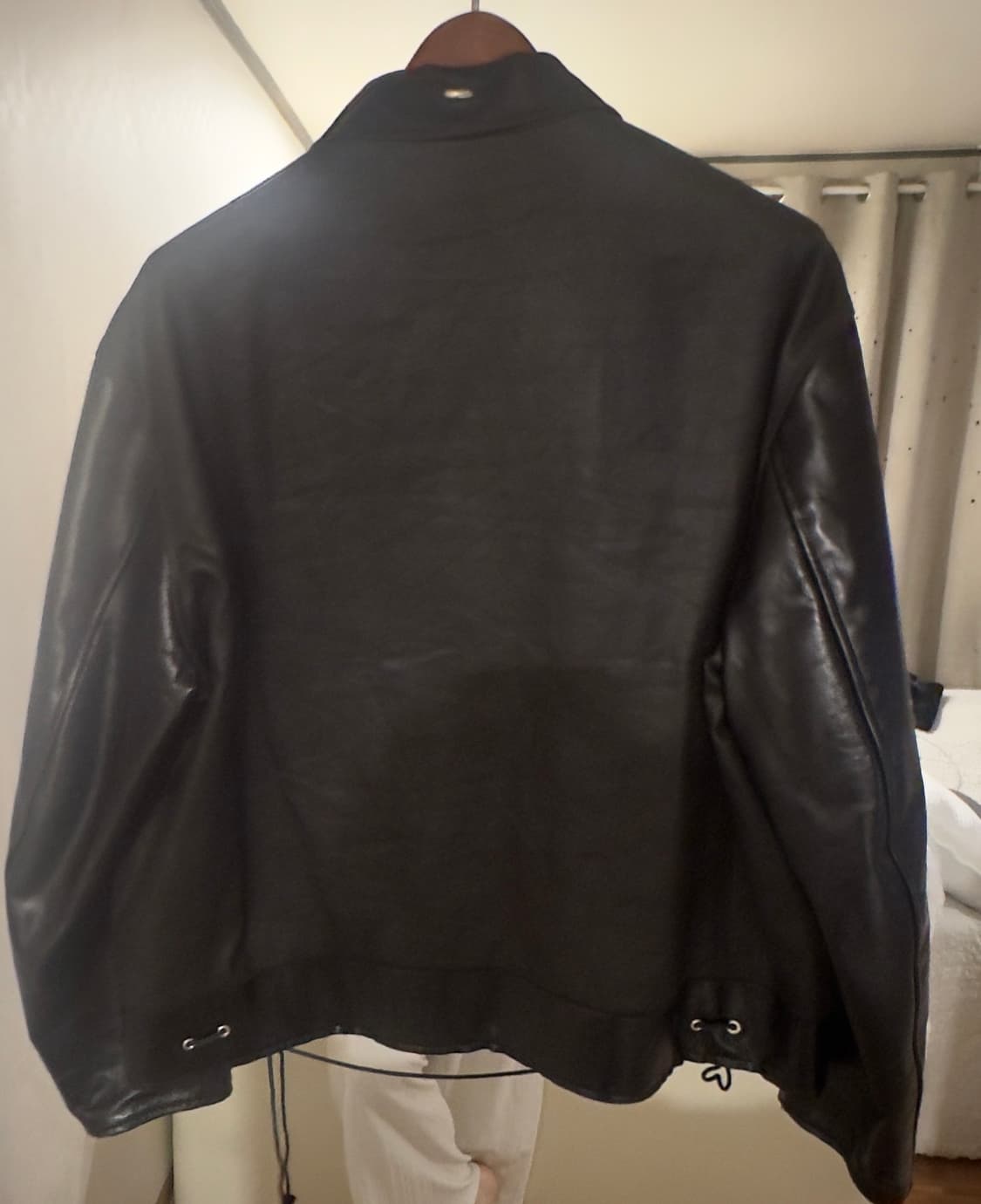 Size50) 아워레가시 리버시블 바시티 자켓 머드 다이드 코튼 상품이미지3