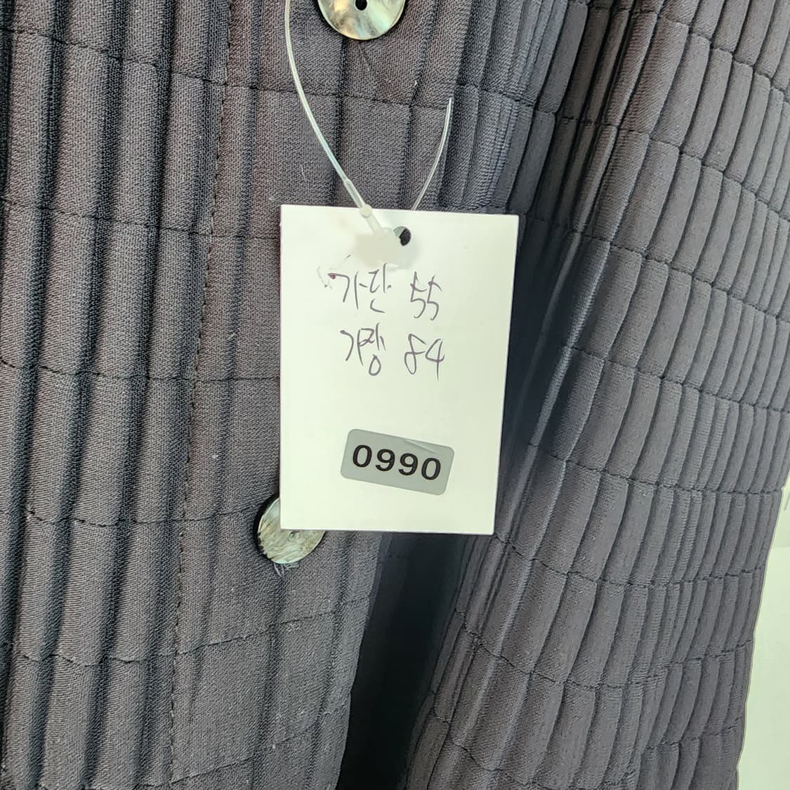 플리츠 디자인 퀼팅 조끼 상품이미지5