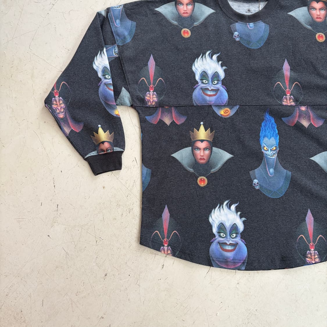 디즈니 빌런즈 스피릿 빈티지 롱슬리브 M 상품이미지3