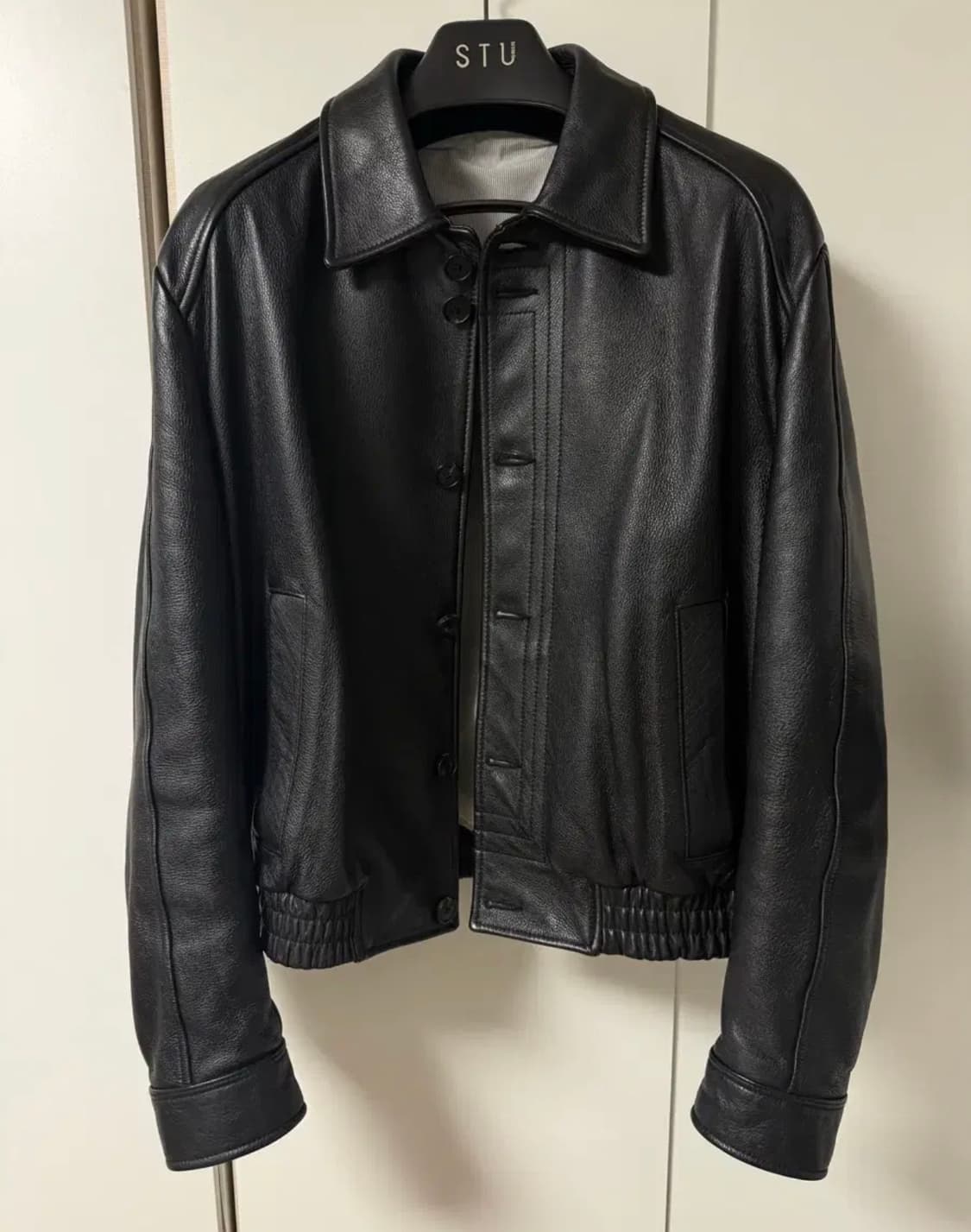 Stu 레더자켓 m사이즈 상품이미지1