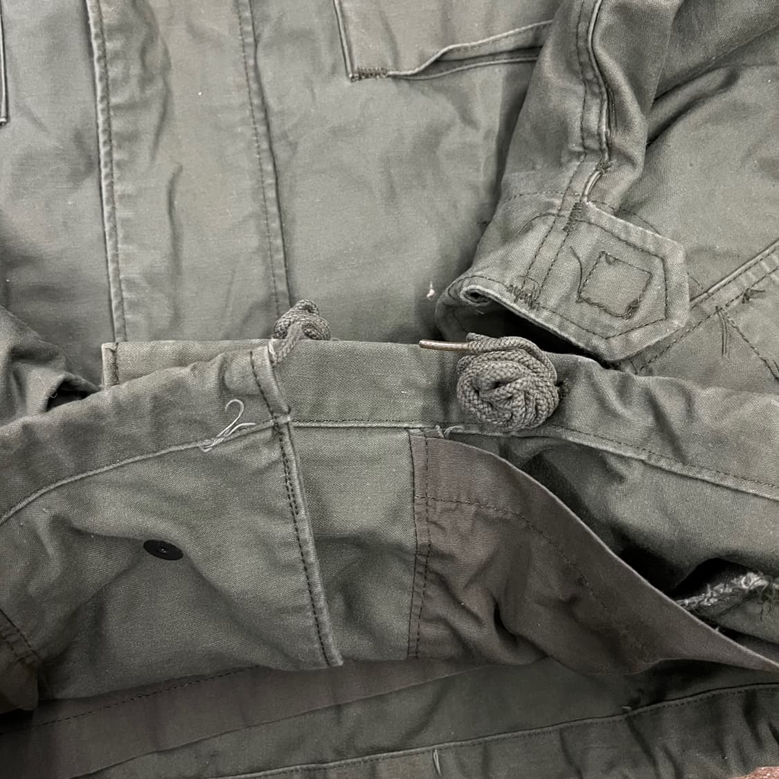 [정품] 알파인더스트리 밀리터리 야상 M65 필드 자켓 그린 b10 상품이미지9