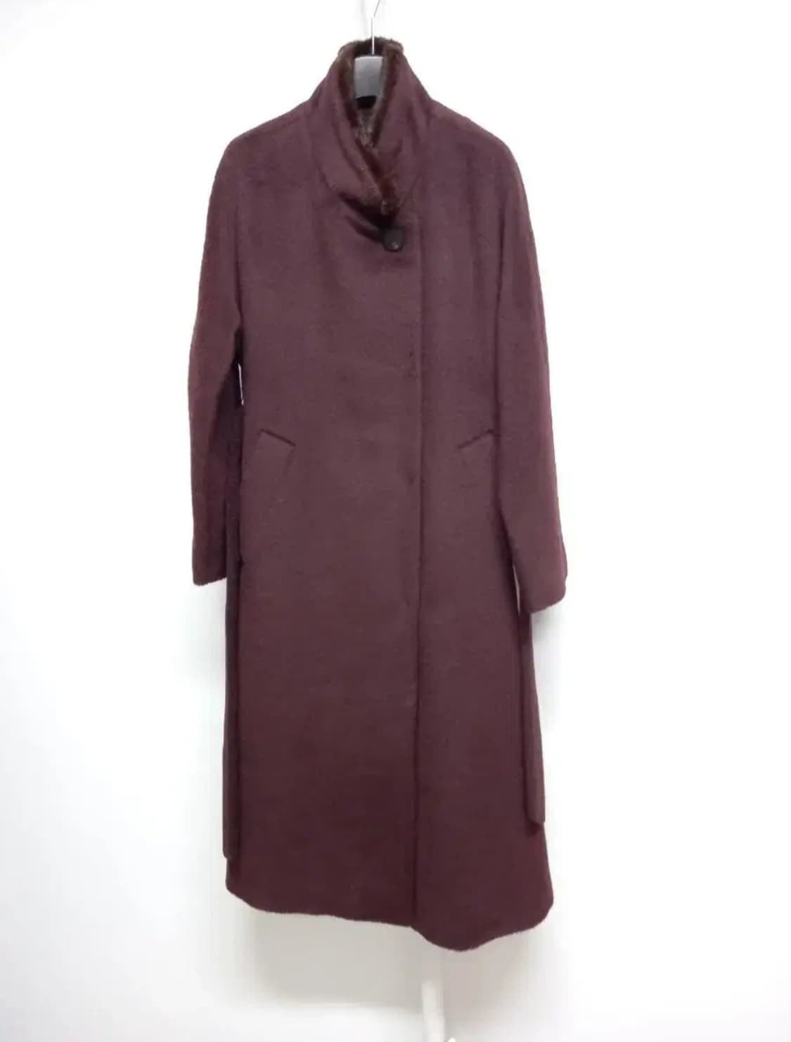 새 발렌시아 라마 밍크 맥시롱코트 55 상품이미지3