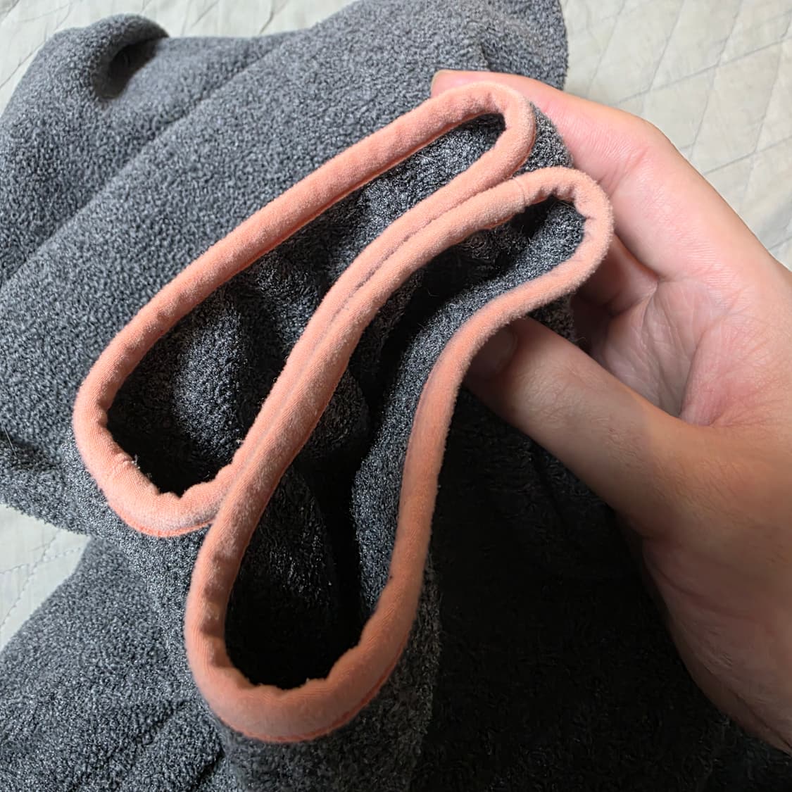 [L] 빈티지 파타고니아 신칠라 플리스 풀어보 그레이/핑크 상품이미지4