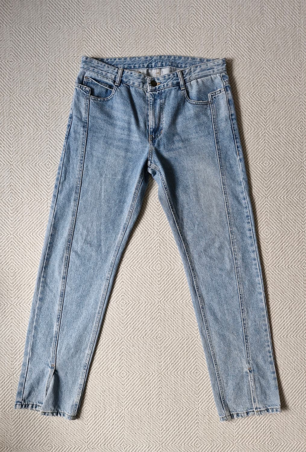 솔리드옴므 절개 데님팬츠  상품이미지2