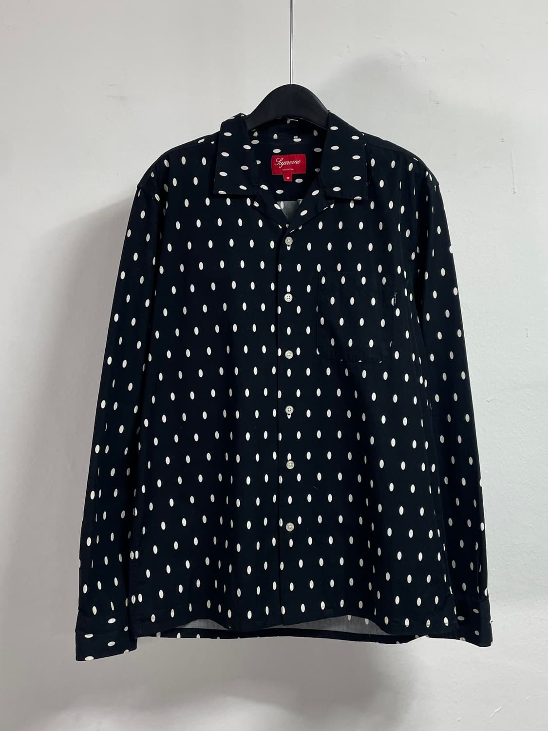 슈프림 도트무늬 오픈카라 셔츠 (on.605) 상품이미지1