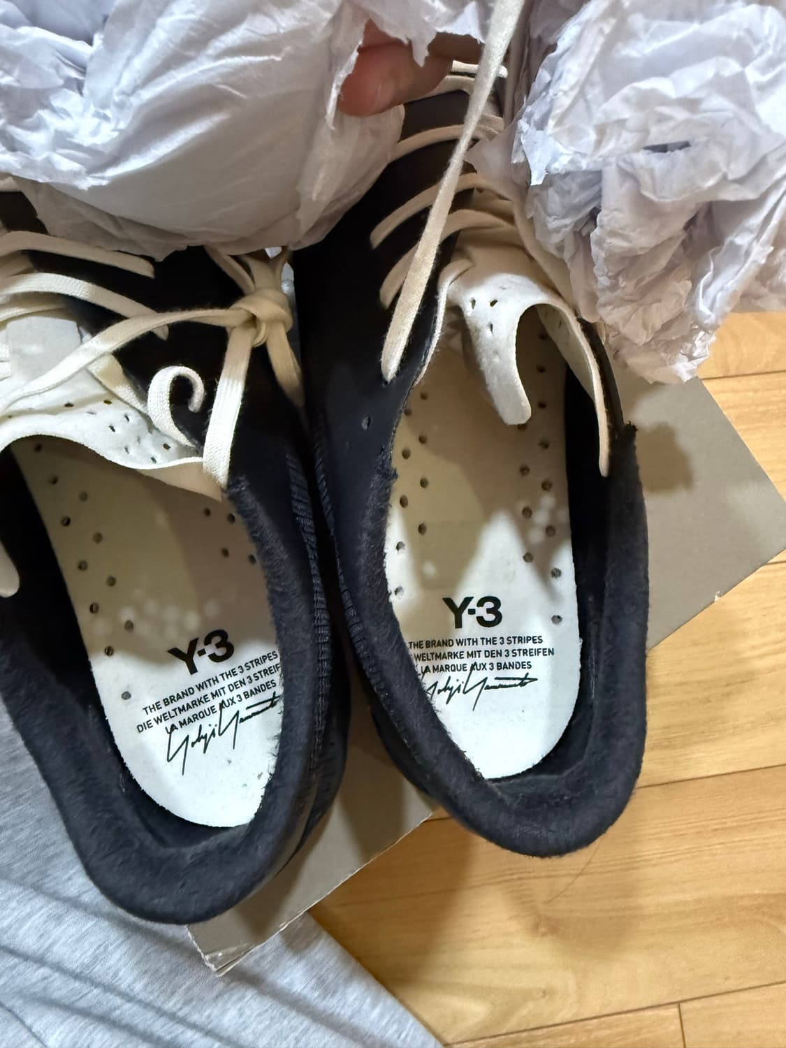 Y-3 아디제로 RC 6 블랙 275 사이즈 새상품 상품이미지4
