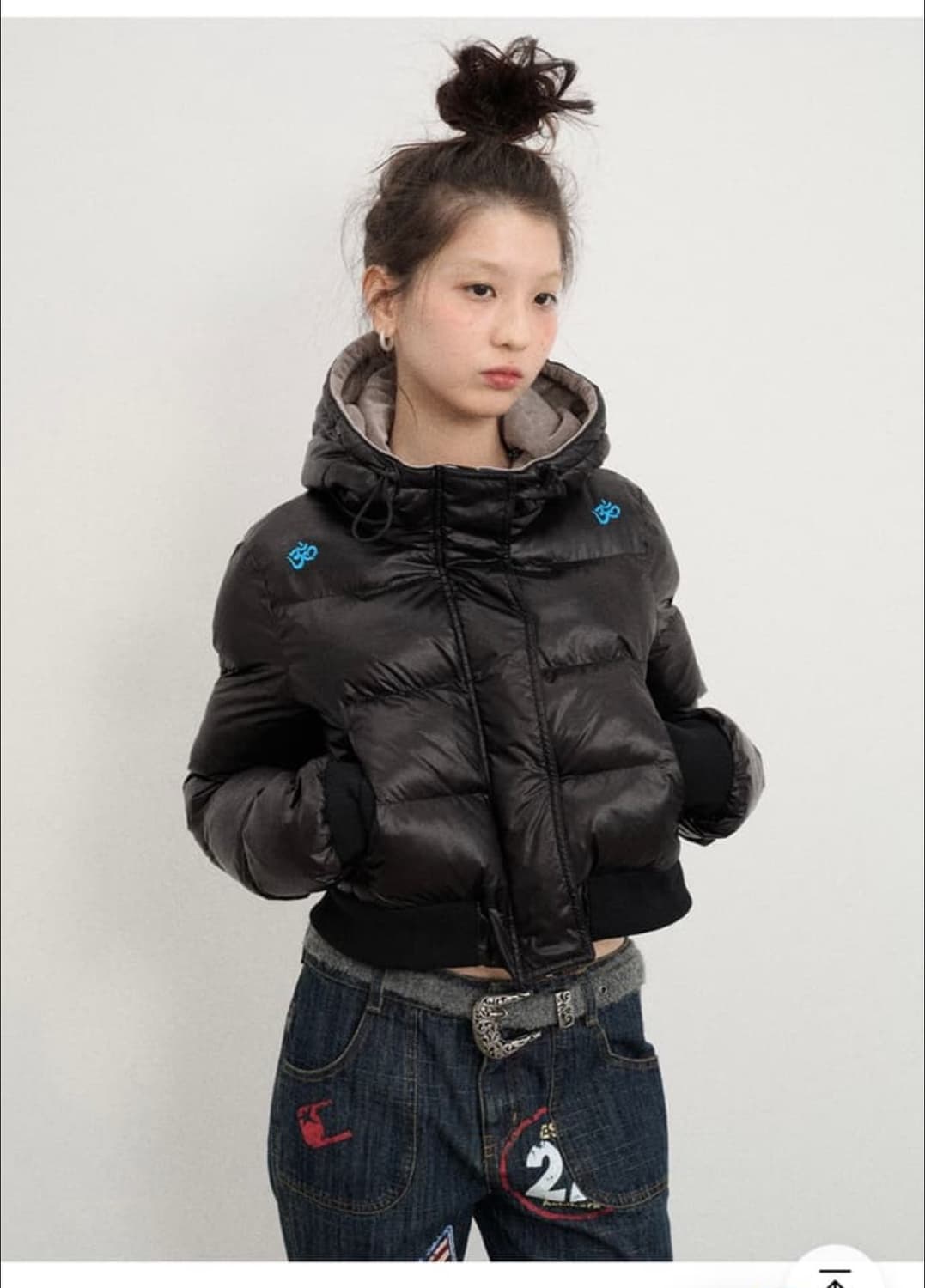 Achihara 아치하라 숏패딩 상품이미지1