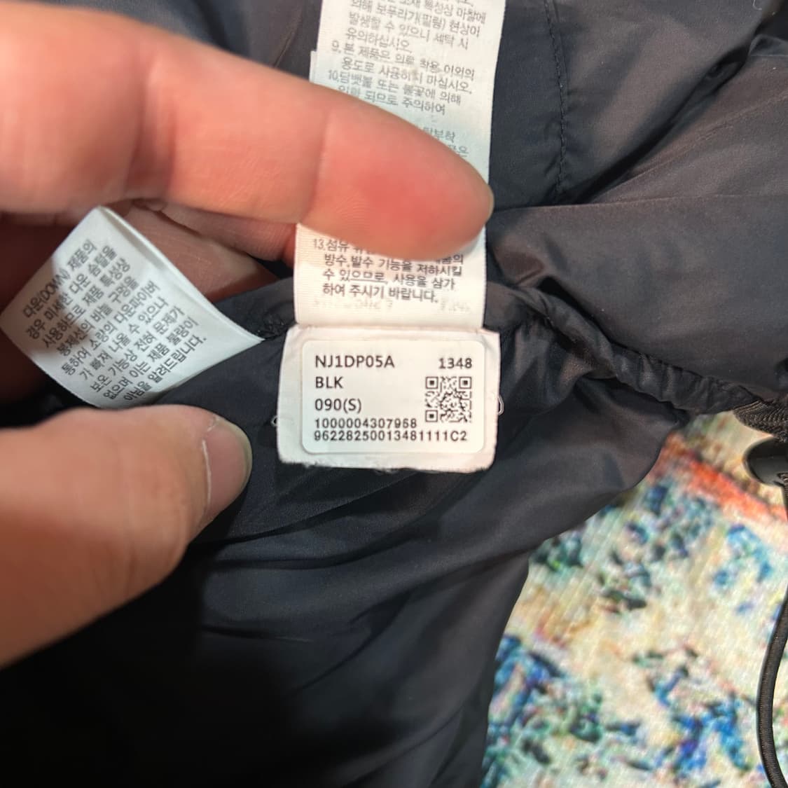 [M] 노스페이스 크롭 눕시 구스다운 패딩 상품이미지7