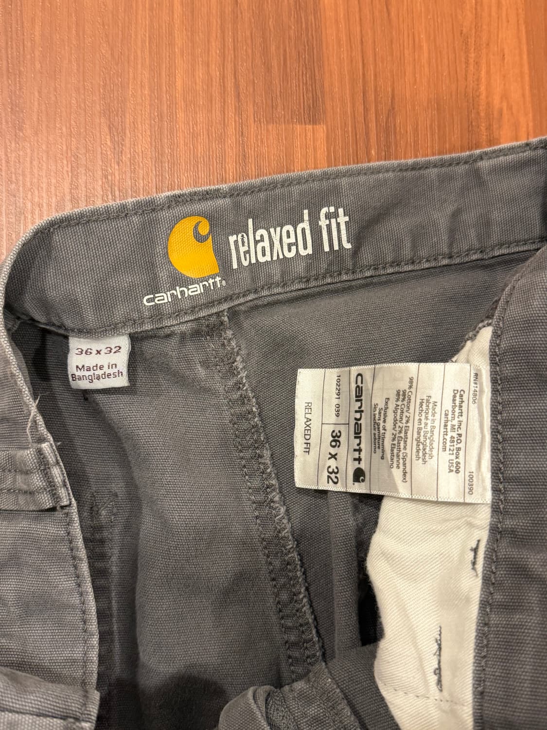 Carhartt 칼하트 빈티지 워크 팬츠 (36inch) 상품이미지10