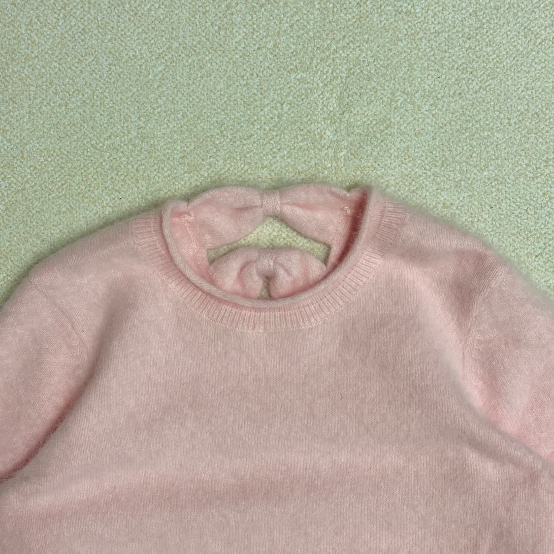 질스튜어트 리본 앙고라 니트 상품이미지5