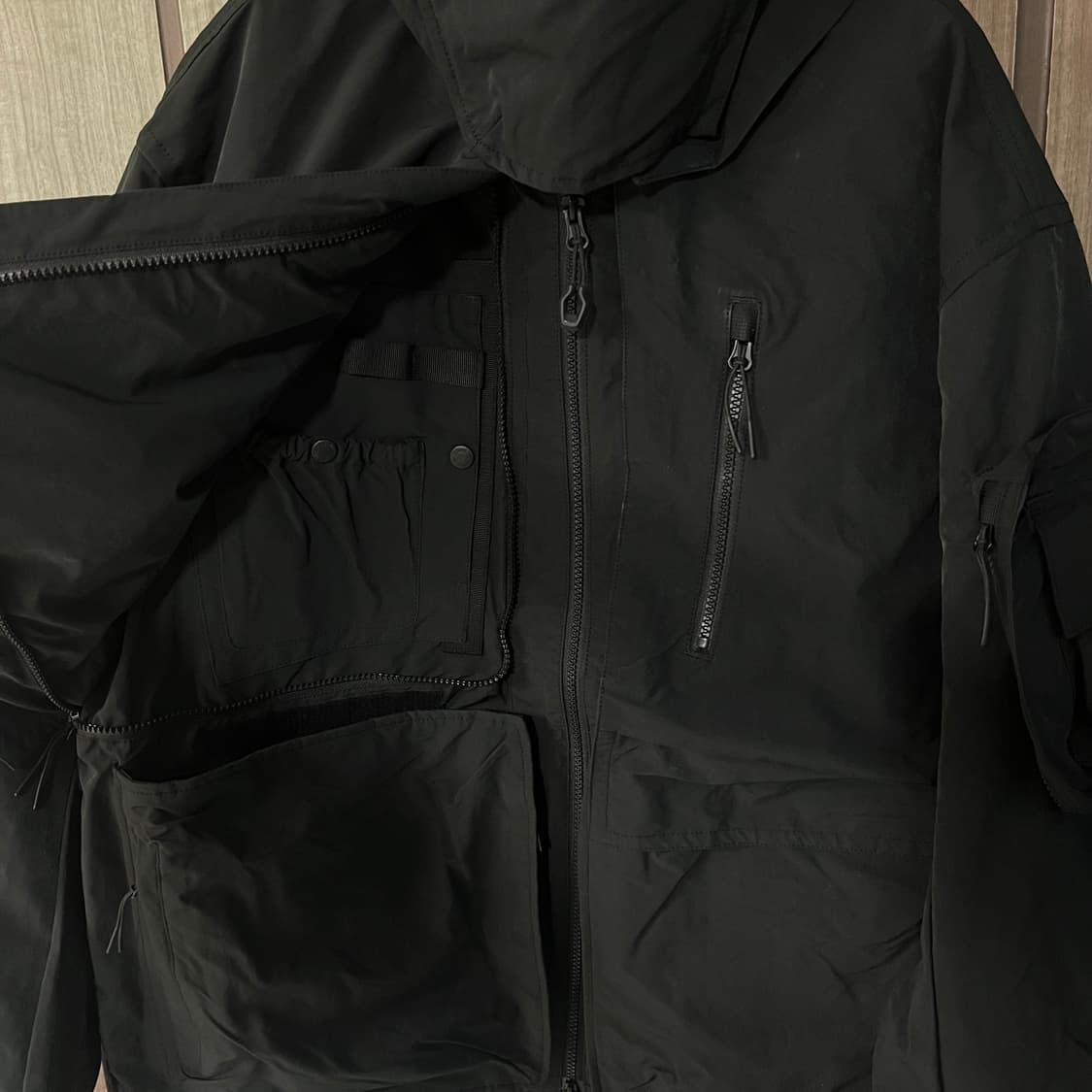 새상품(XXL)밥캣 제트 하드쉘 유틸리티 자켓 블랙 상품이미지5