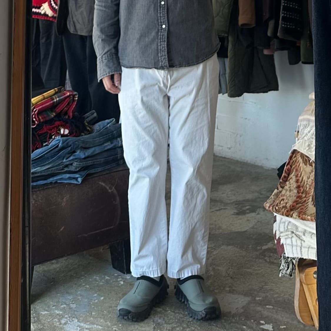 (착용컷) TOMMY HILFIGER 치노 팬츠 (남성용 33.5) 상품이미지3