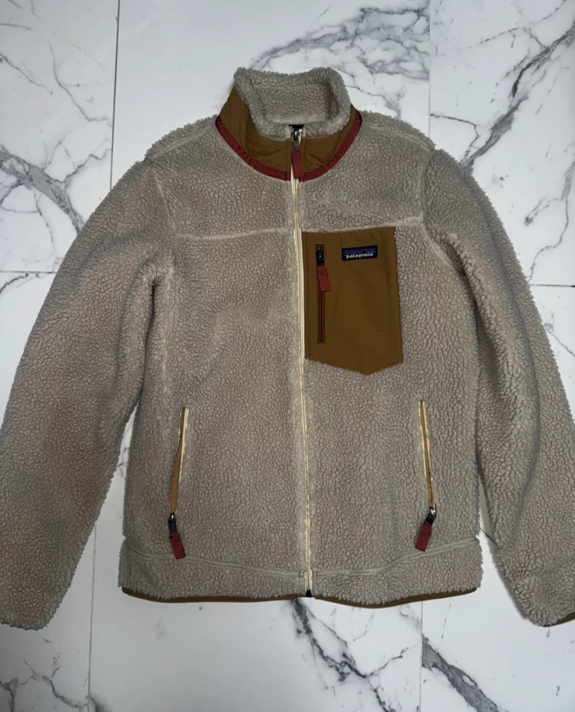 파타고니아 후리스 베이지 S 상품이미지1