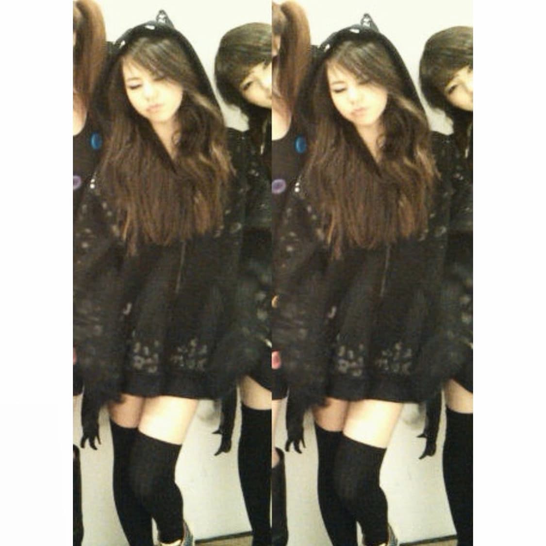 Jeremy Scott x Adidas Leopard Cat Hoodie 상품이미지3