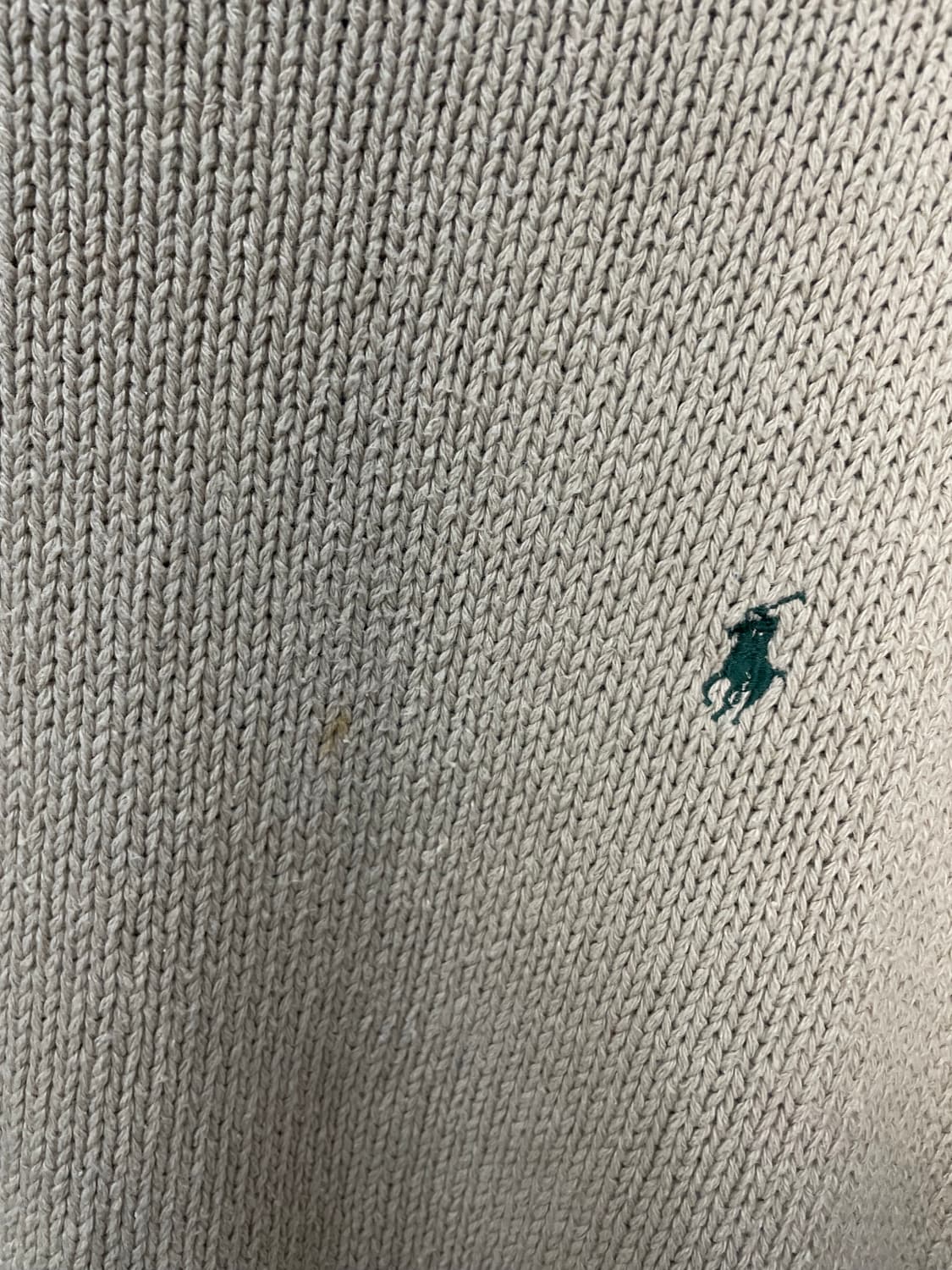 폴로 랄프로렌 베이지 라운드넥 니트 H2578 상품이미지6