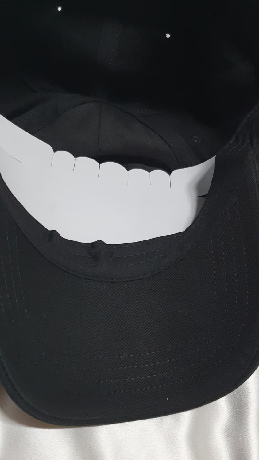 블랙 레터링 no fun 로고 볼캡 모자 상품이미지9