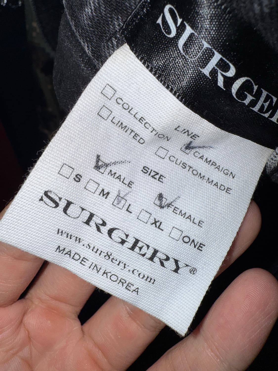 써저리 데님팬츠 상품이미지4